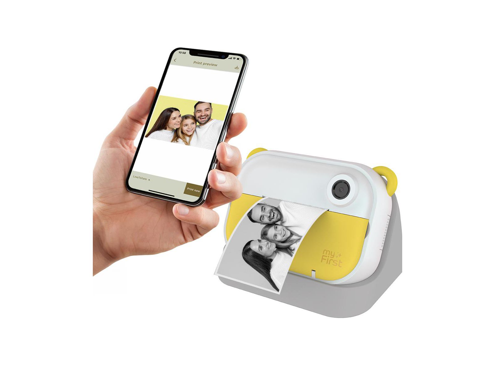 Камера myFirst Insta Wi 4-in-1 Instant Print и Label Maker для детей