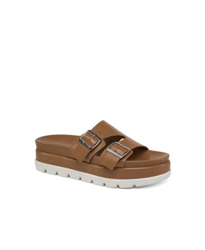 Tan leather