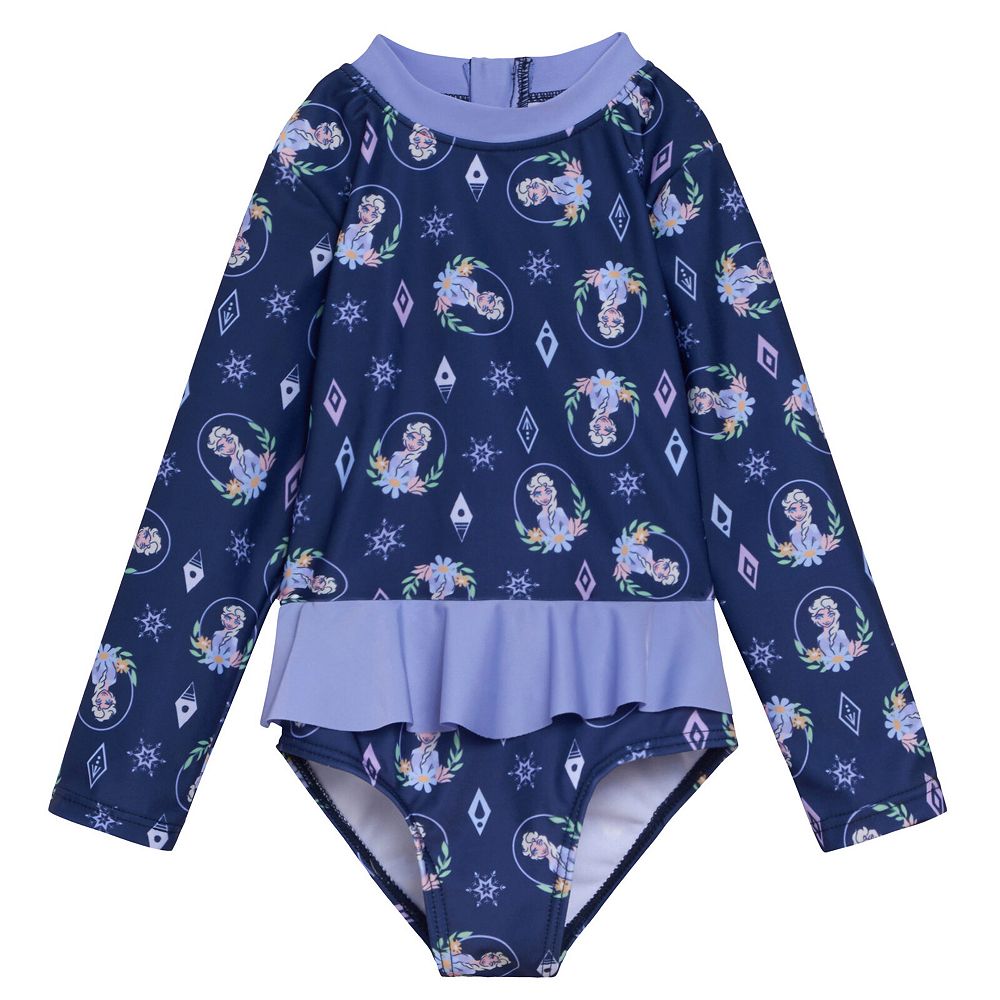 Детский слитный купальник Frozen Minnie Mouse Queen Elsa