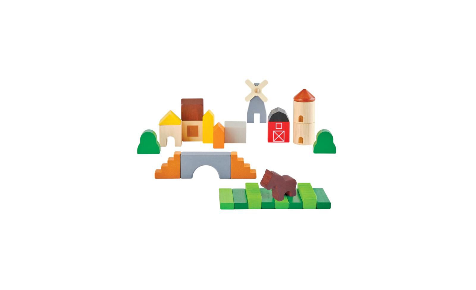 Деревянные кубики Country Blocks