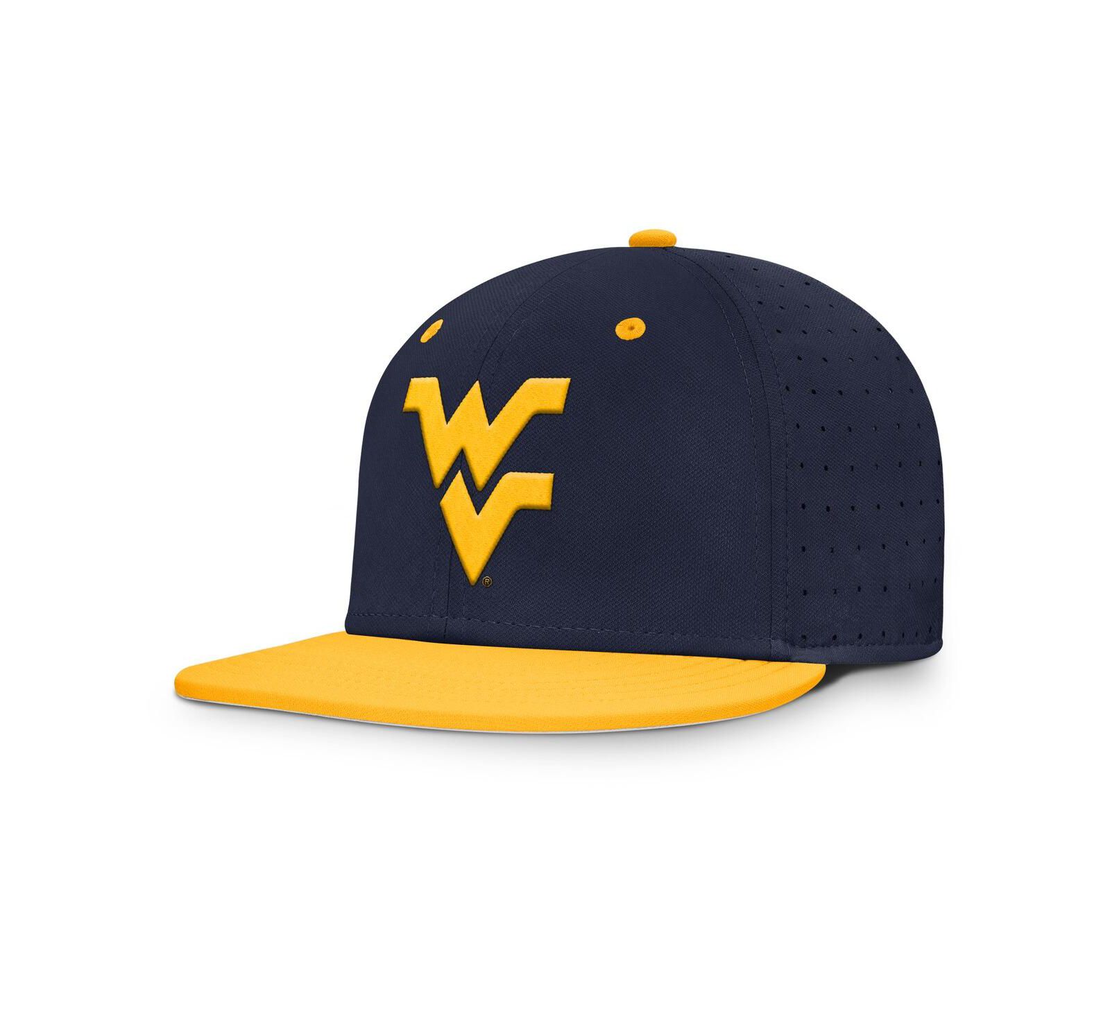 Мужская кепка Nike Navy West Virginia Mountaineers On-Field Dugout True Performance