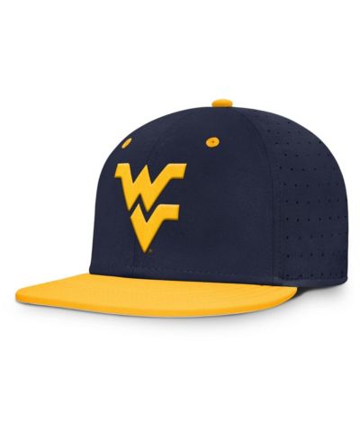 Мужская кепка Nike Navy West Virginia Mountaineers On-Field Dugout True Performance