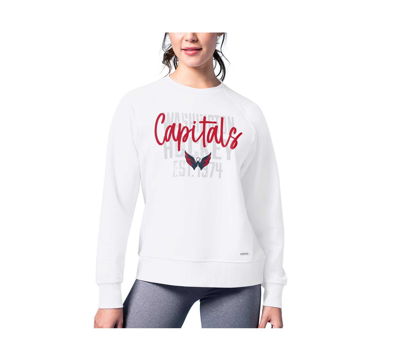 MSX by Michael Strahan свитшот Washington Capitals для женщин