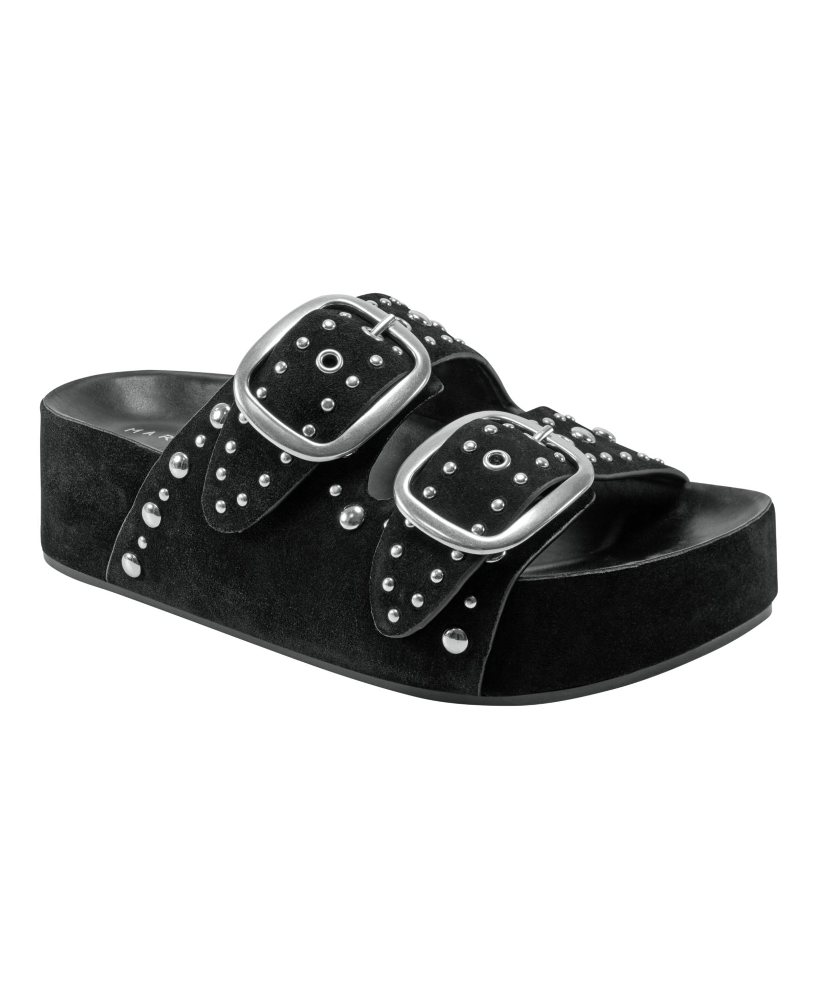 Женские сандалии Marc Fisher LTD Sayge Studded Double Band Flatform