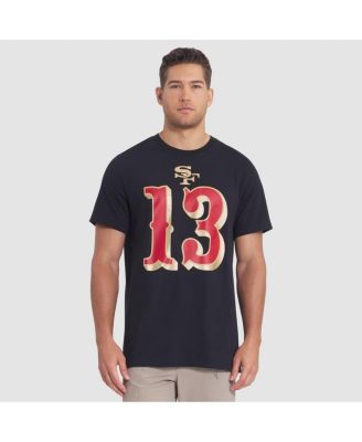 Мужская игровая футболка Nike Black San Francisco 49ers 2025 Rivalries Collection Player Name & Number