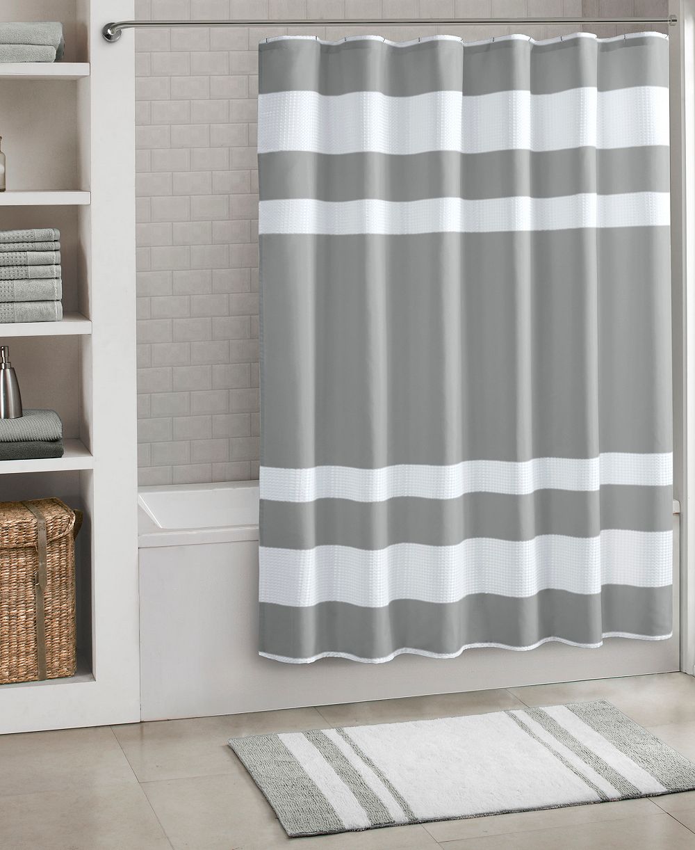 Madison Park Spa Waffle 3M-Scotchgard шторка для душа, 72" x 78"