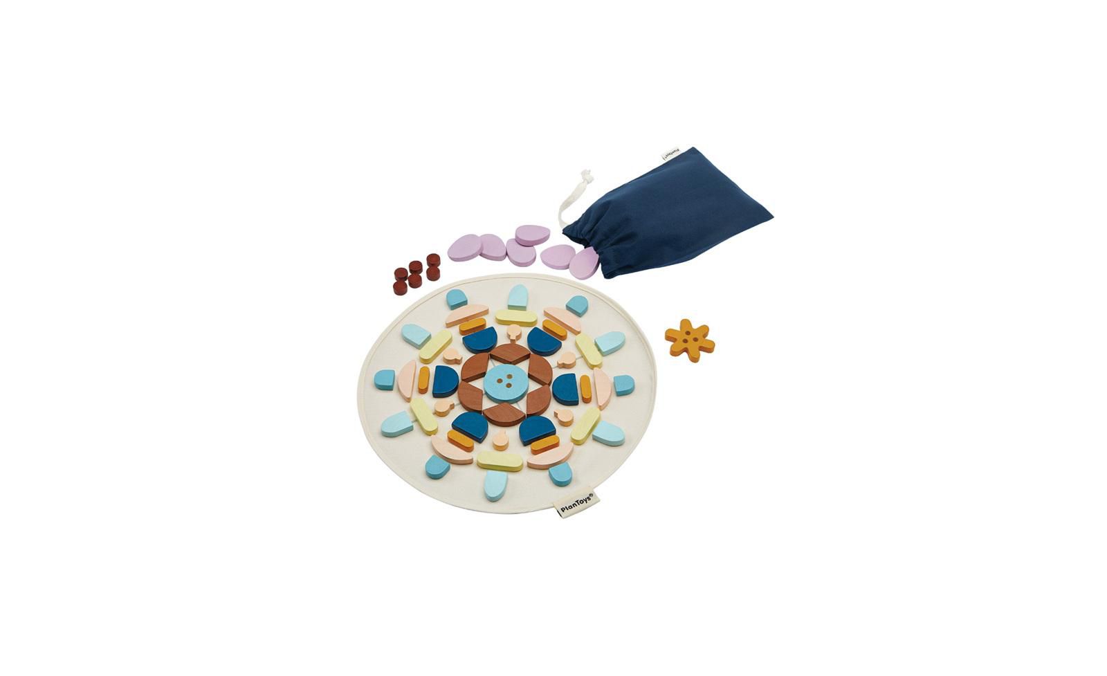 Plantoys Mandala, набор для строительства из 60 деталей, возраст 3+