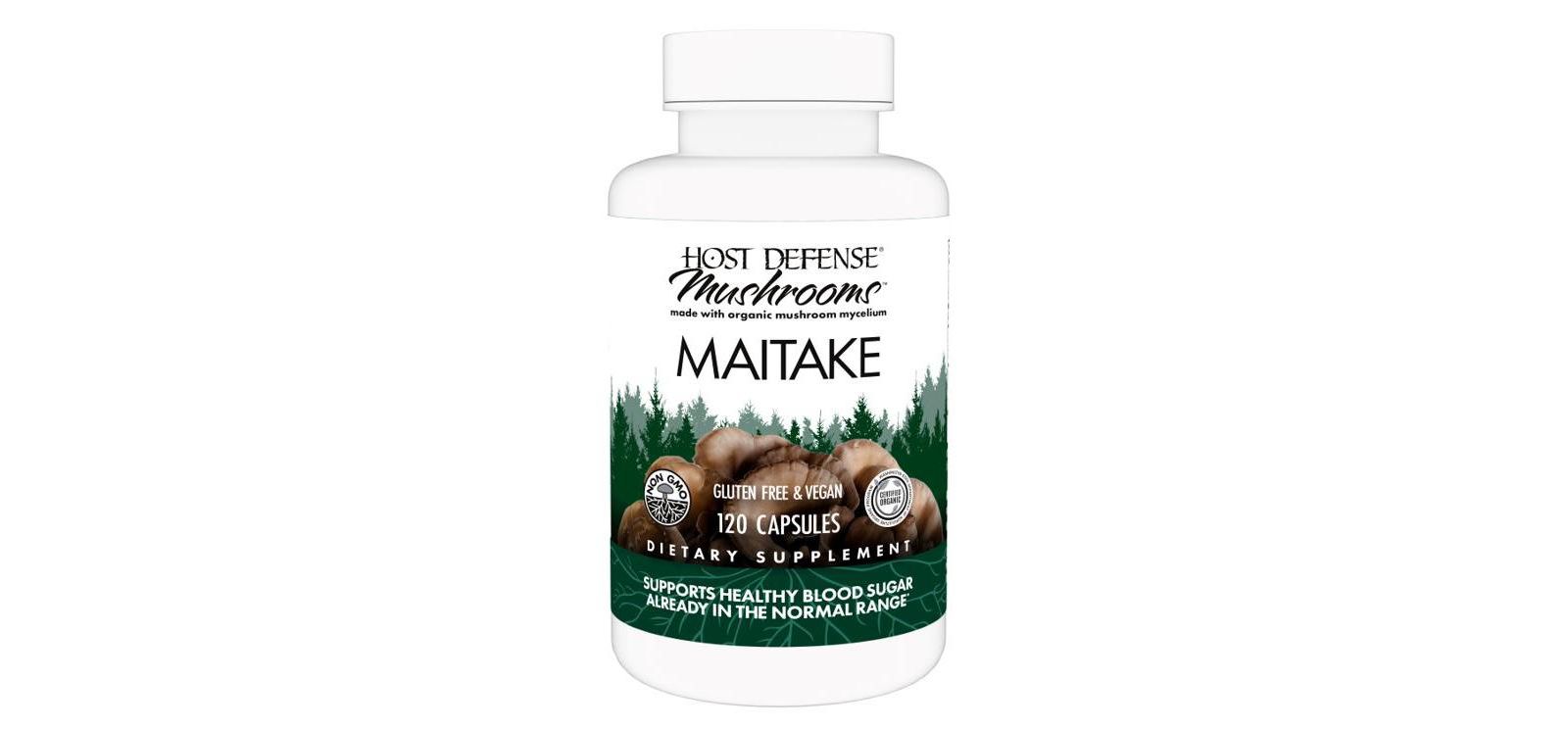 Host Defense Капсулы Maitake 120 шт
