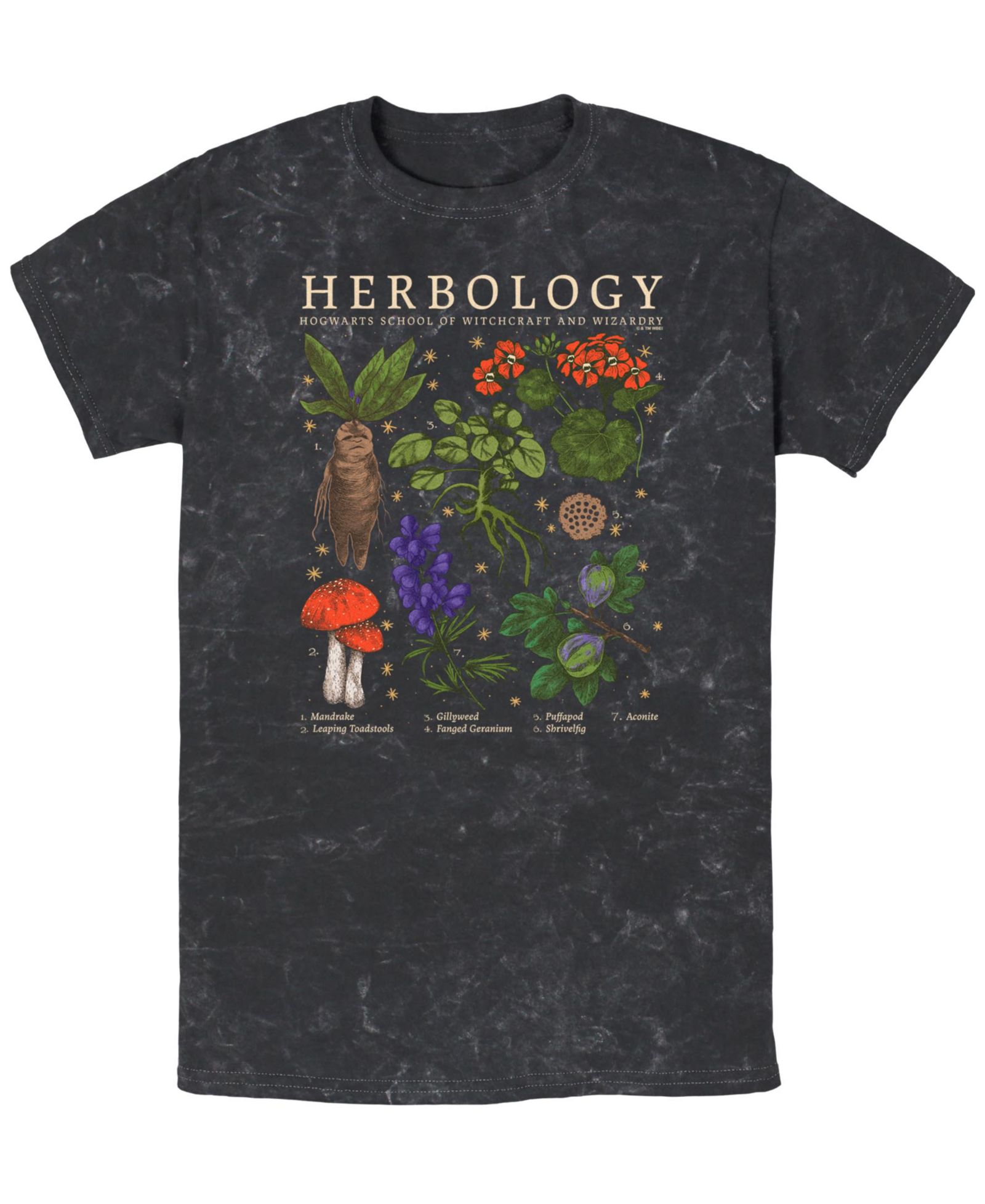 Мужская футболка Deathly Hallows 2 Herbology Short Sleeve