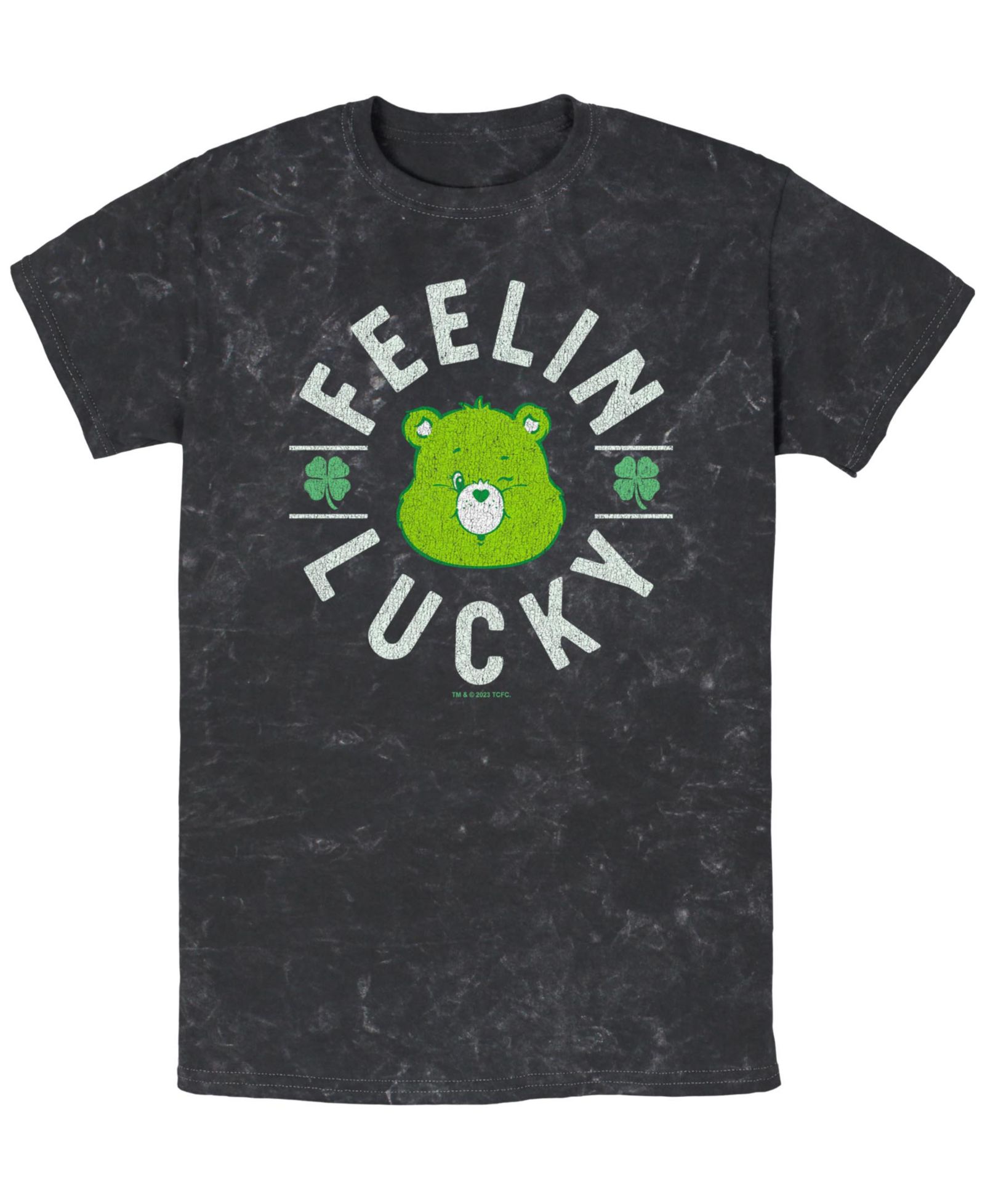 Care Bears Men's Feelin Lucky Short Sleeve T-Shirt