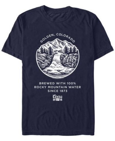 Coors Brewing Company Men's Mountain Brewing Short Sleeve T-Shirt