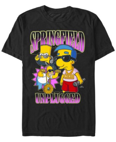 Мужская футболка The Simpsons Music Group с коротким рукавом
