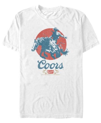 Мужская футболка Coors Brewing Company Longhorn Banquet с коротким рукавом
