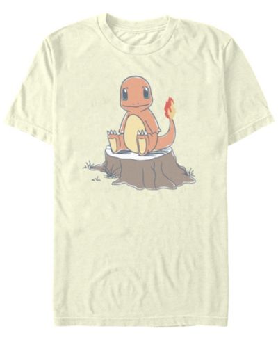 Pokémon Мужская футболка с принтом Charmander Daily Sketch, короткий рукав