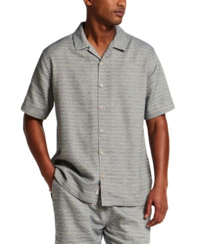 Weatherproof Vintage Men's Jacquard Knit Shirt