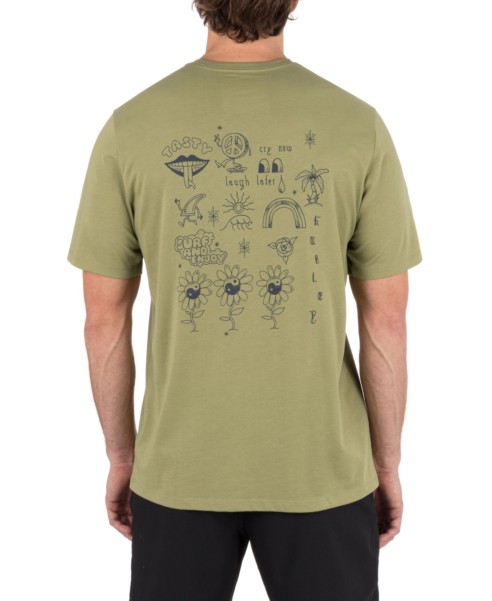 Футболка Hurley Men's Stipple Short Sleeve