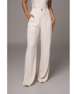 JLUXLABEL Women's Thea Linen Pants