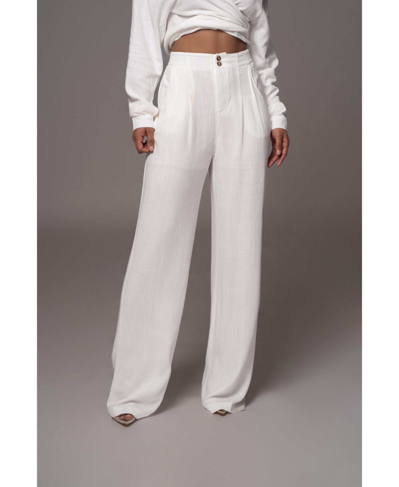JLUXLABEL Women's Thea Linen Pants