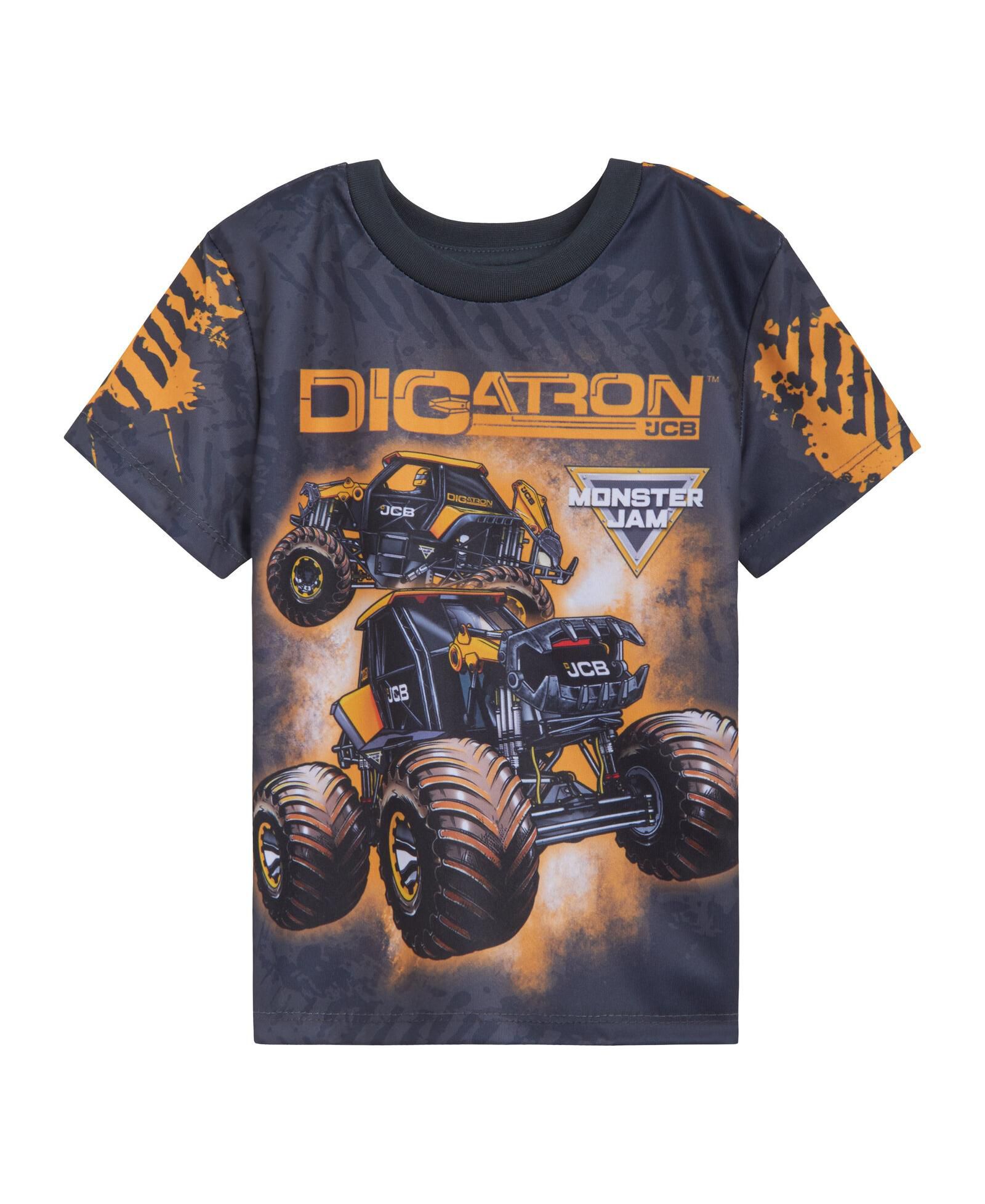 Monster Jam Boys' Athletic Short Sleeve T-Shirt