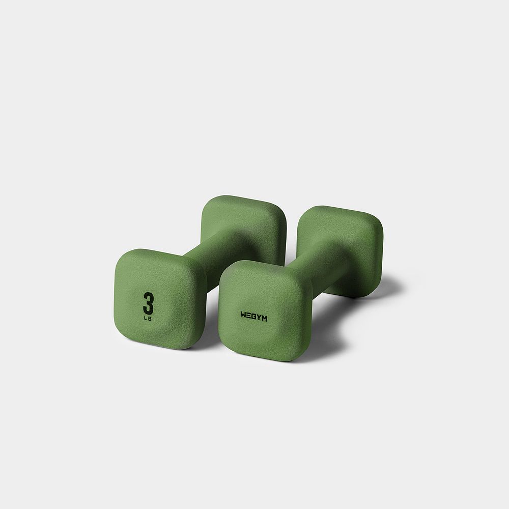 Гантели WeGym SafeGrip, 3 lbs