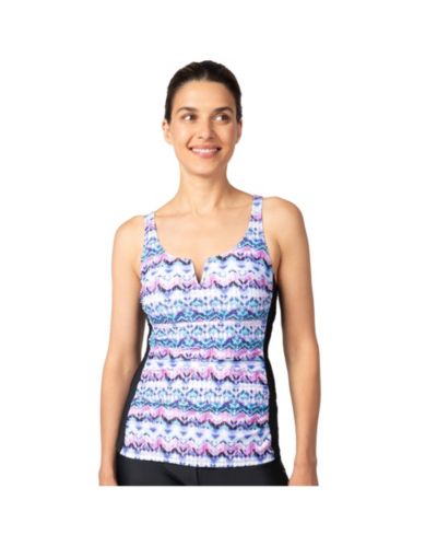Женский топ-танкини Free Country Women's Notch Front