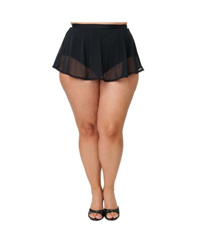 Unique Vintage Plus Size Pin-Up Coronado Swim Skirt