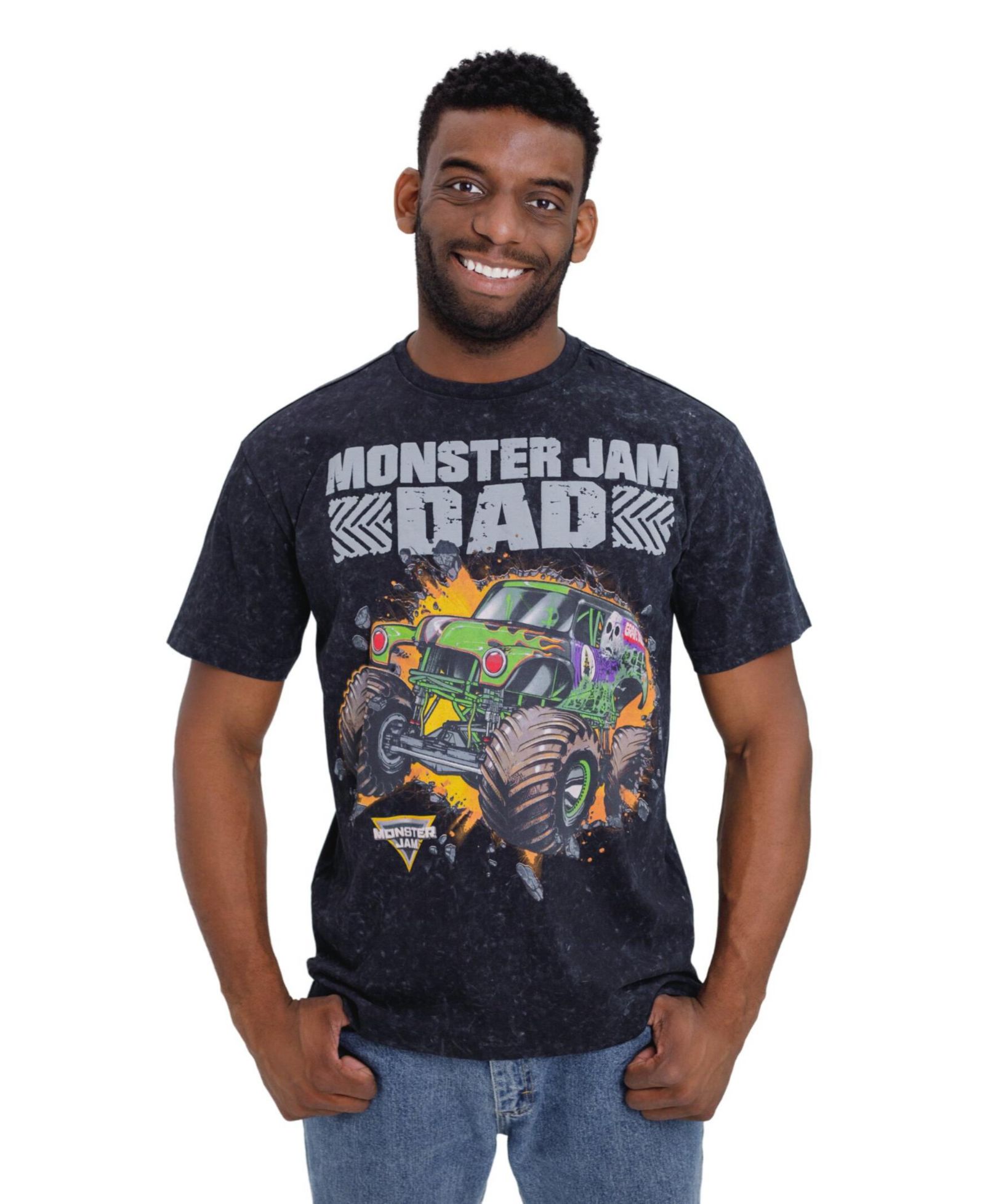 Monster Jam Детская футболка Vintage Wash Matching Family