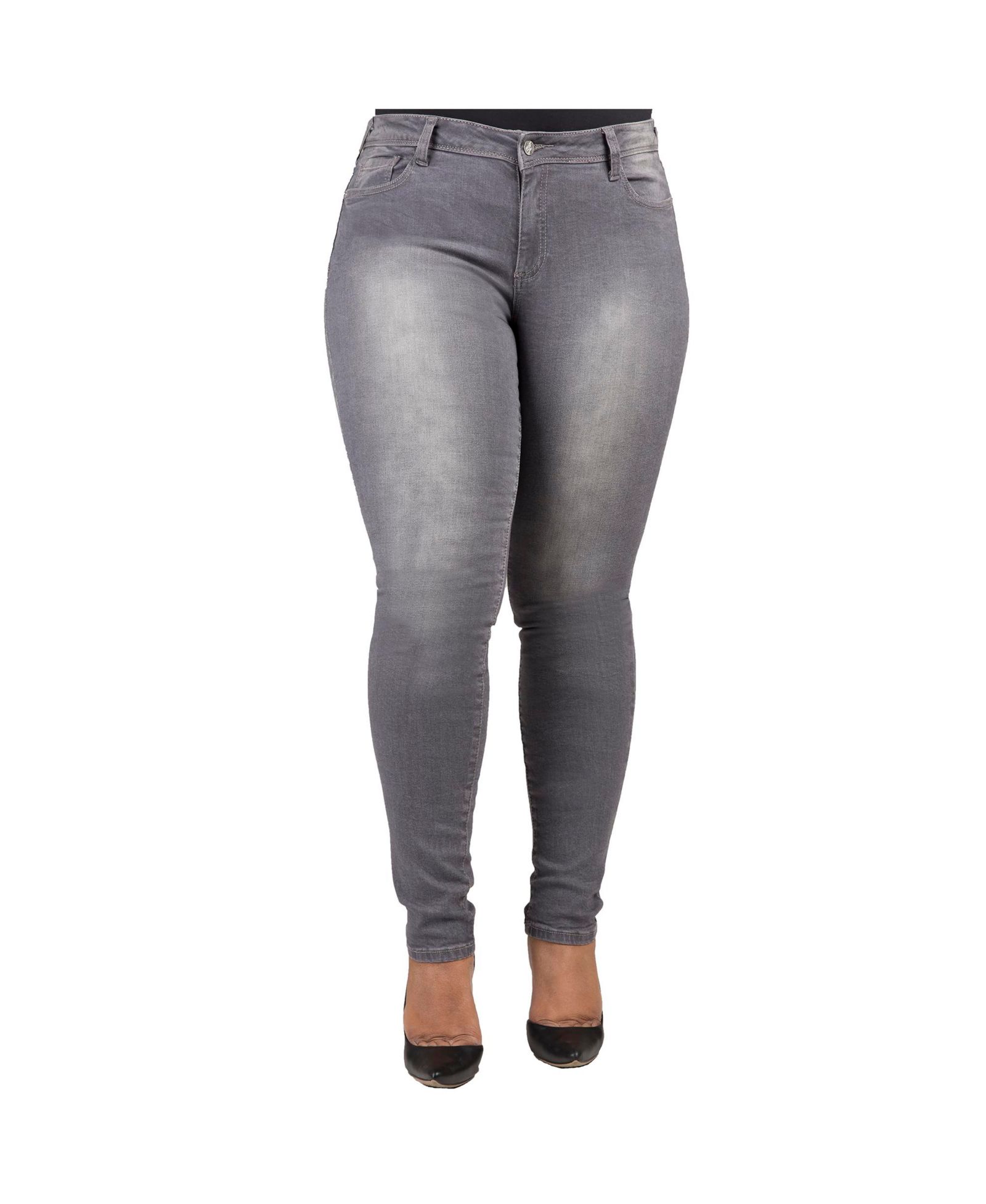 Poetic Justice Plus Size Curvy-Fit Midrise Skinny Jeans