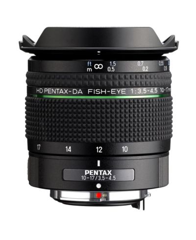 Pentax HD Pentax-DA Fisheye 10-17mm F3.5-4.5 ED Quick-Shift Focus Lens for Pentax K-Mount DSLR Cameras