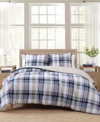 Комплект из 3 покрывал Tommy Hilfiger Waterbury Plaid Cotton Full/Queen