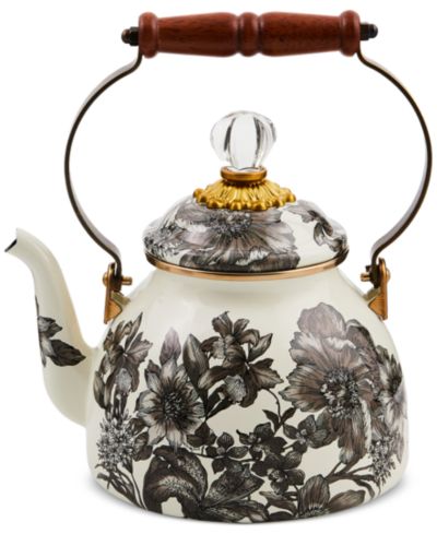 Чайник Mackenzie-Childs Sterling English Garden 2-Qt.