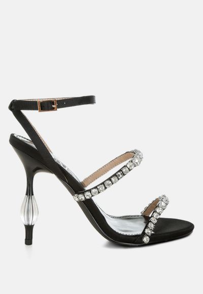 Женские сандалии London Rag Aragon Diamante Embellished Fantasy на каблуке