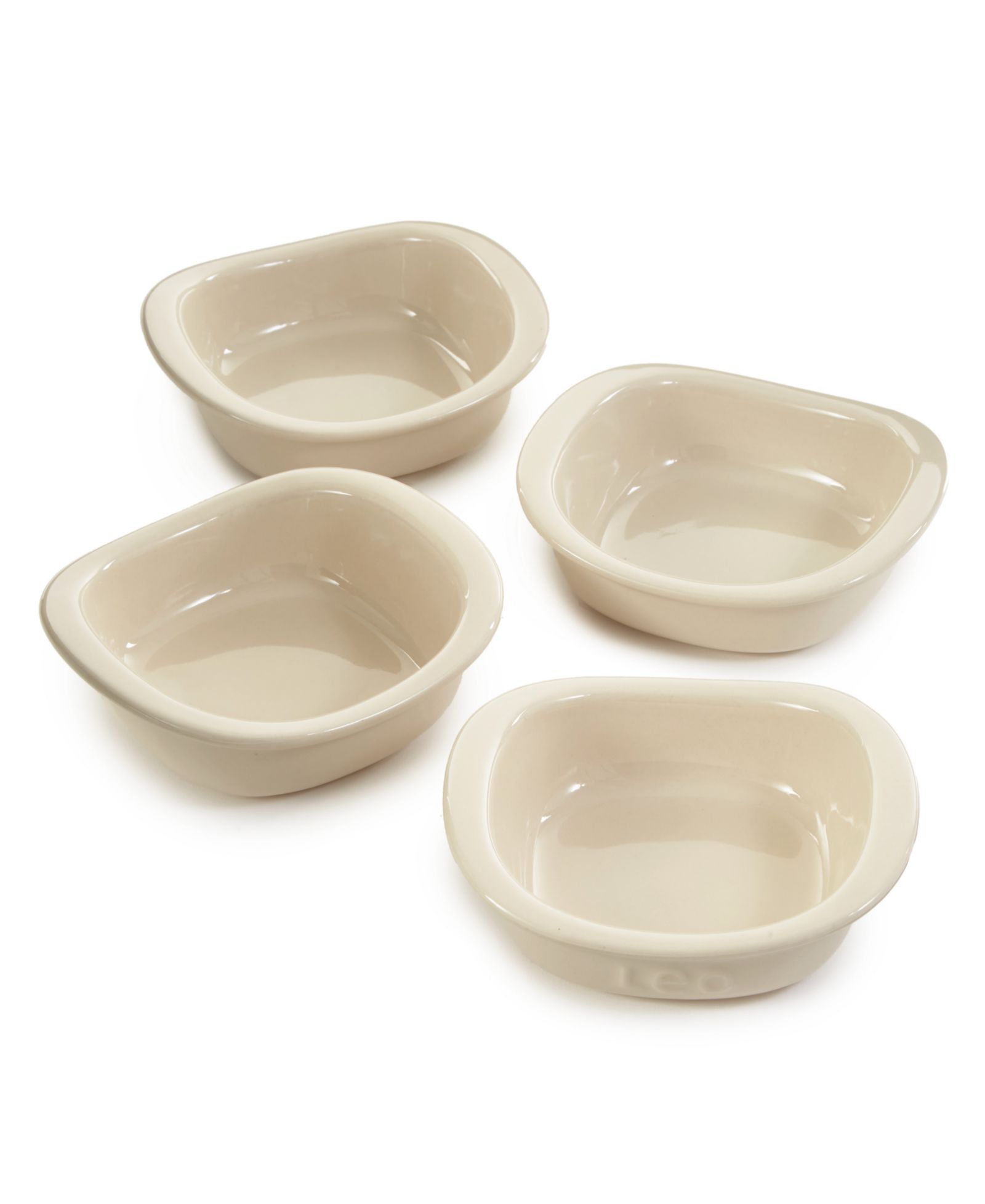 BergHOFF Balance 4-Piece Stone Ramekin Crème Brulé Set
