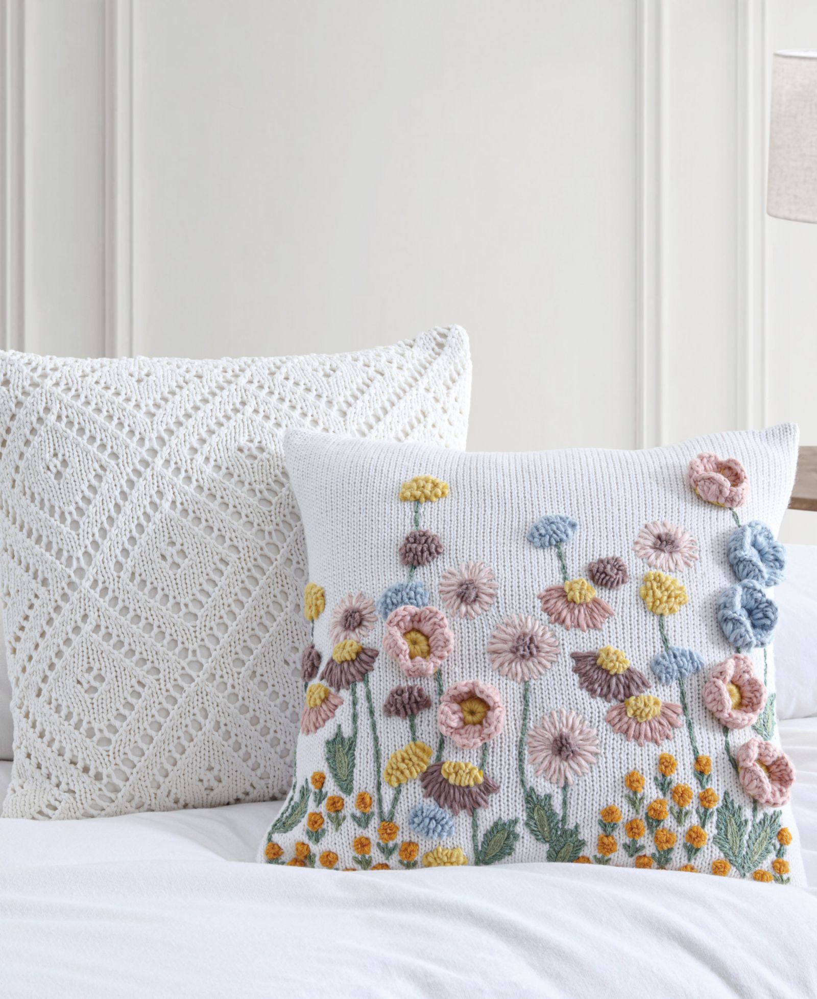 Peri Home 3D Petals Decorative Pillow, 18" x 18"