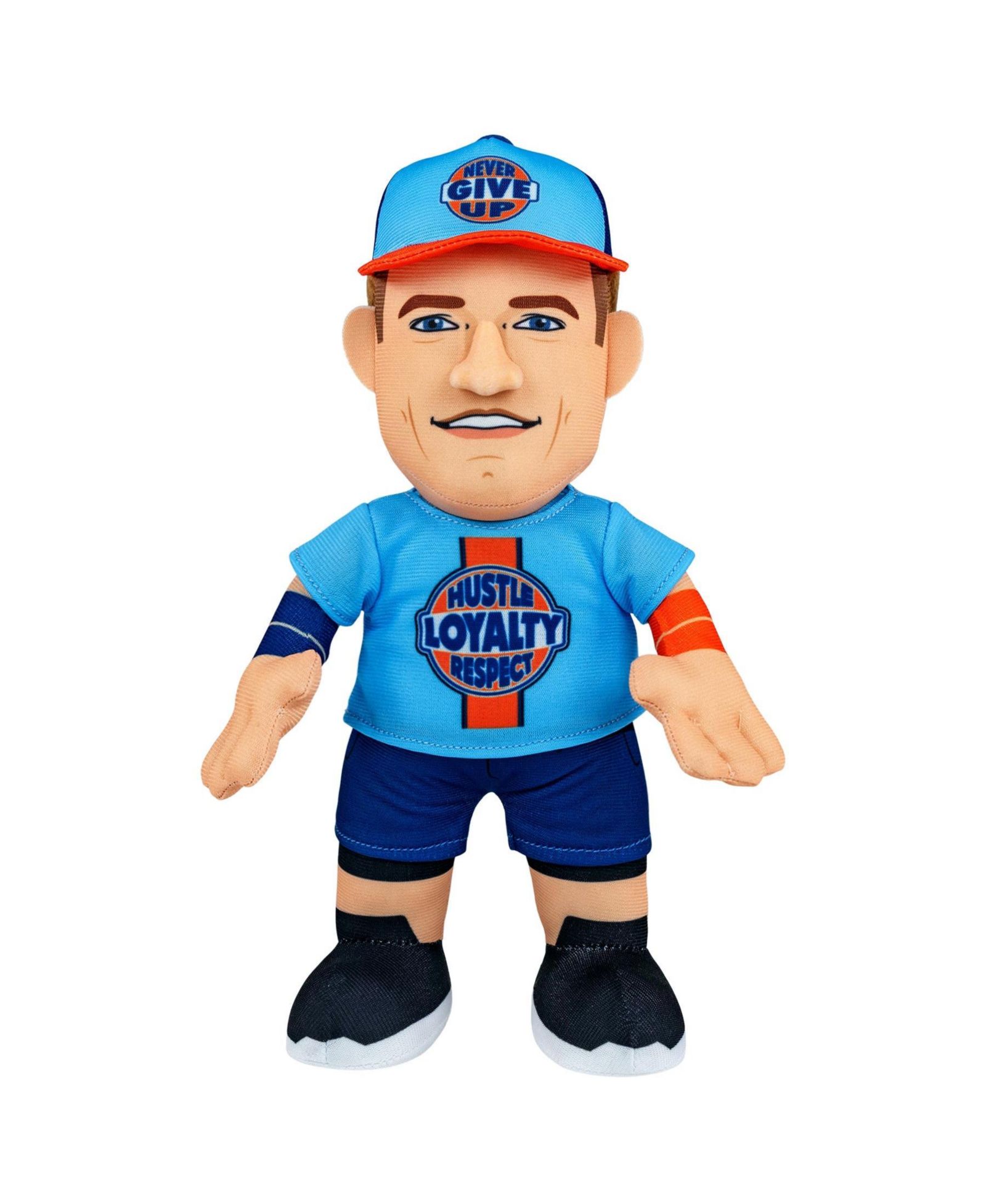 Bleacher Creatures WWE John Cena (Hustle Loyalty Respect) плюшевая фигурка 10"