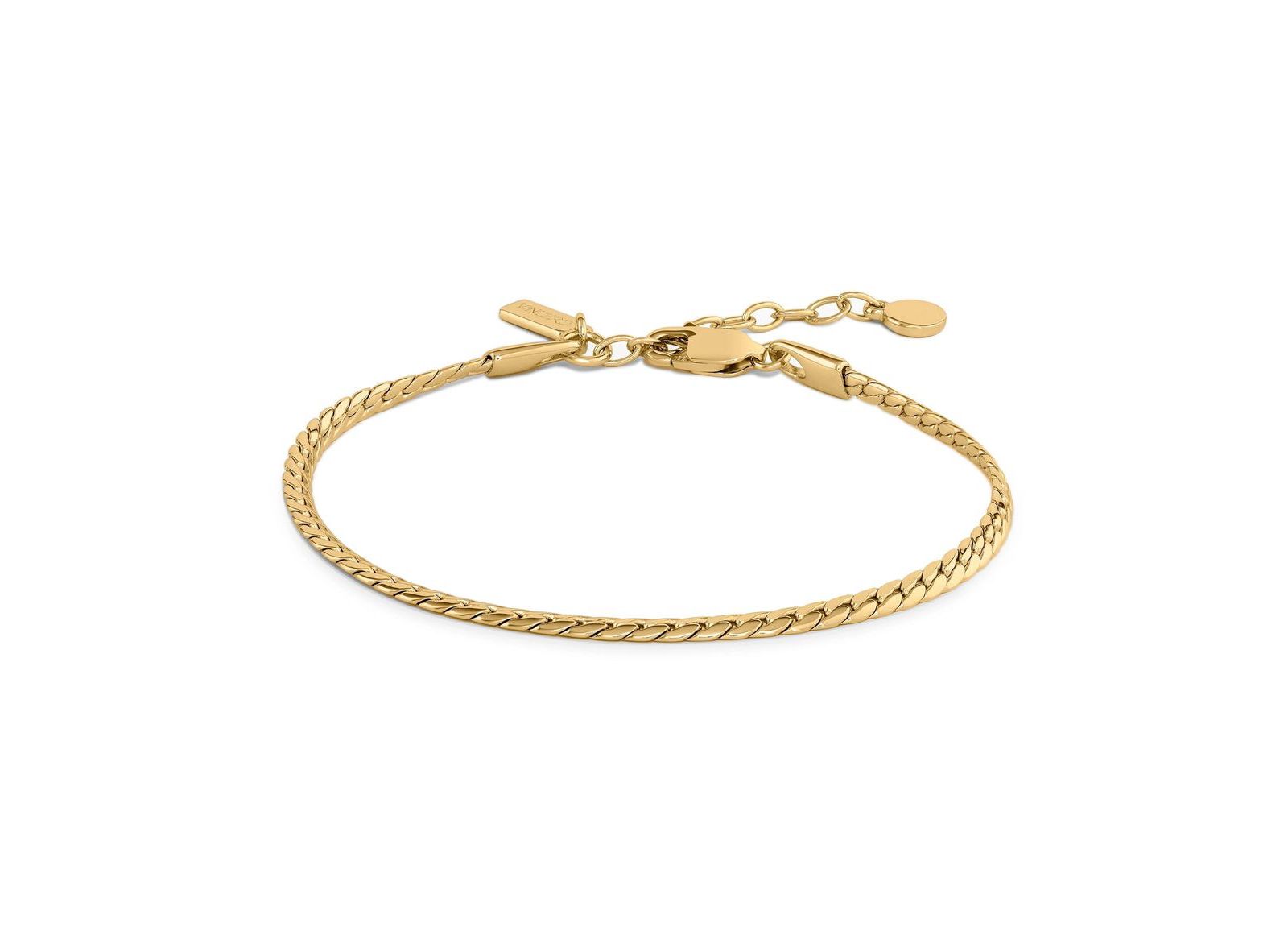 Браслет Vincero Women's Serpentine Chain из стали с напылением 14K Gold-Plated