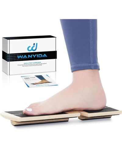 Тренажер для укрепления голеностопа JOROTO Single Leg Balance Board, корректор осанки, растяжка стопы при подошвенном фасциите