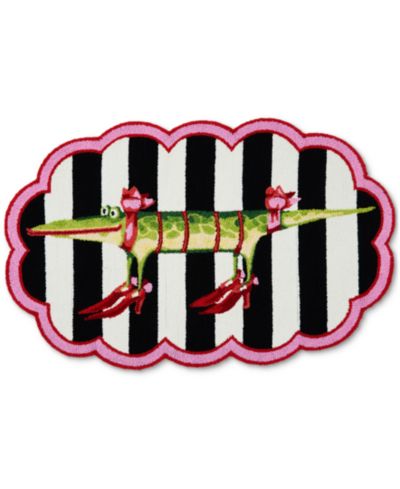 Коврик Mackenzie-Childs Patience Brewster Gloria Alligator 4' Scalloped