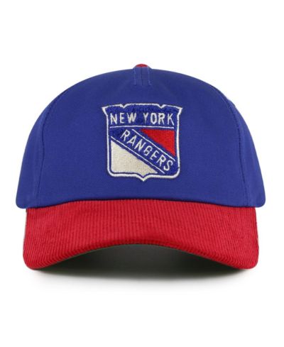 Мужская кепка American Needle Blue/Red New York Rangers Burnett Adjustable