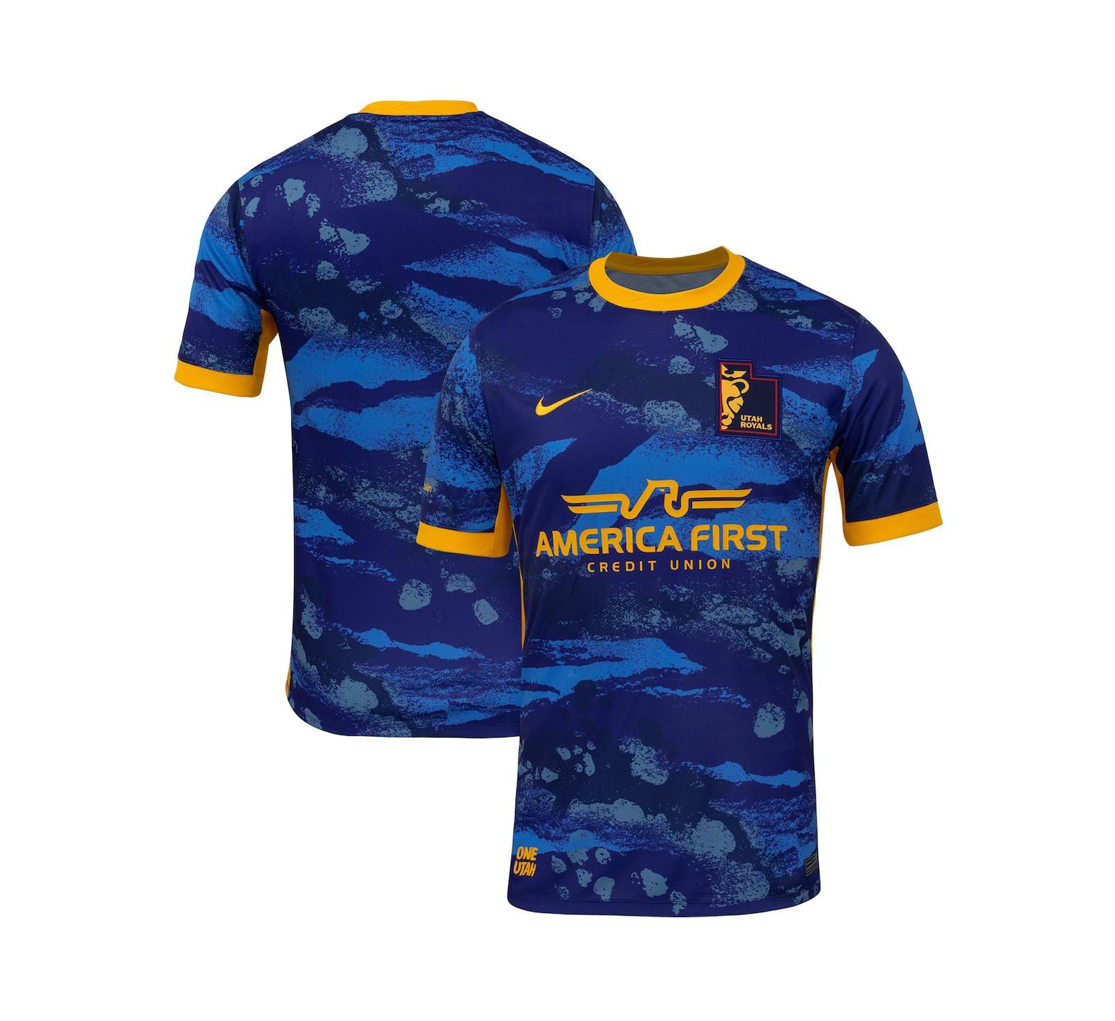 Мужская реплика джерси Nike Utah Royals 2025 Great Salt Lake Kit Stadium