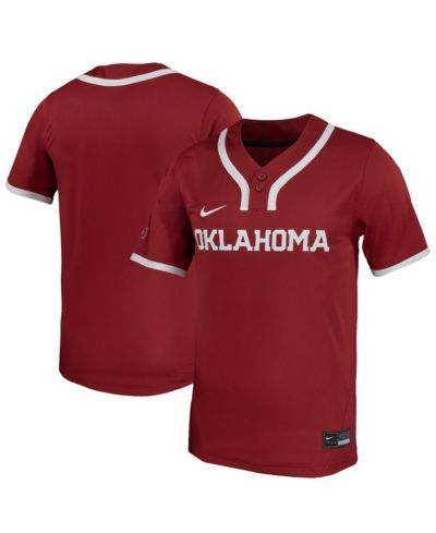 Nike Мужская джерси Oklahoma Sooners Replica для софтбола, цвет кримсон