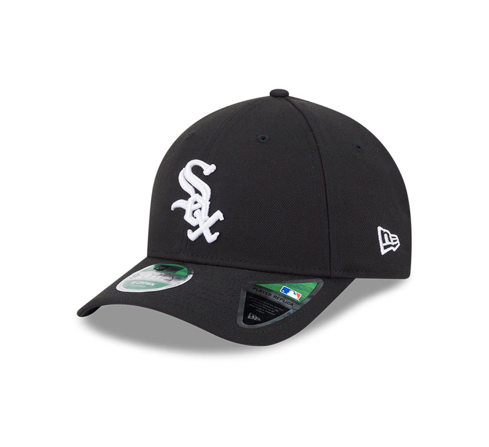 New Era Мужская кепка Chicago White Sox Player Replica 9Forty Adjustable Black