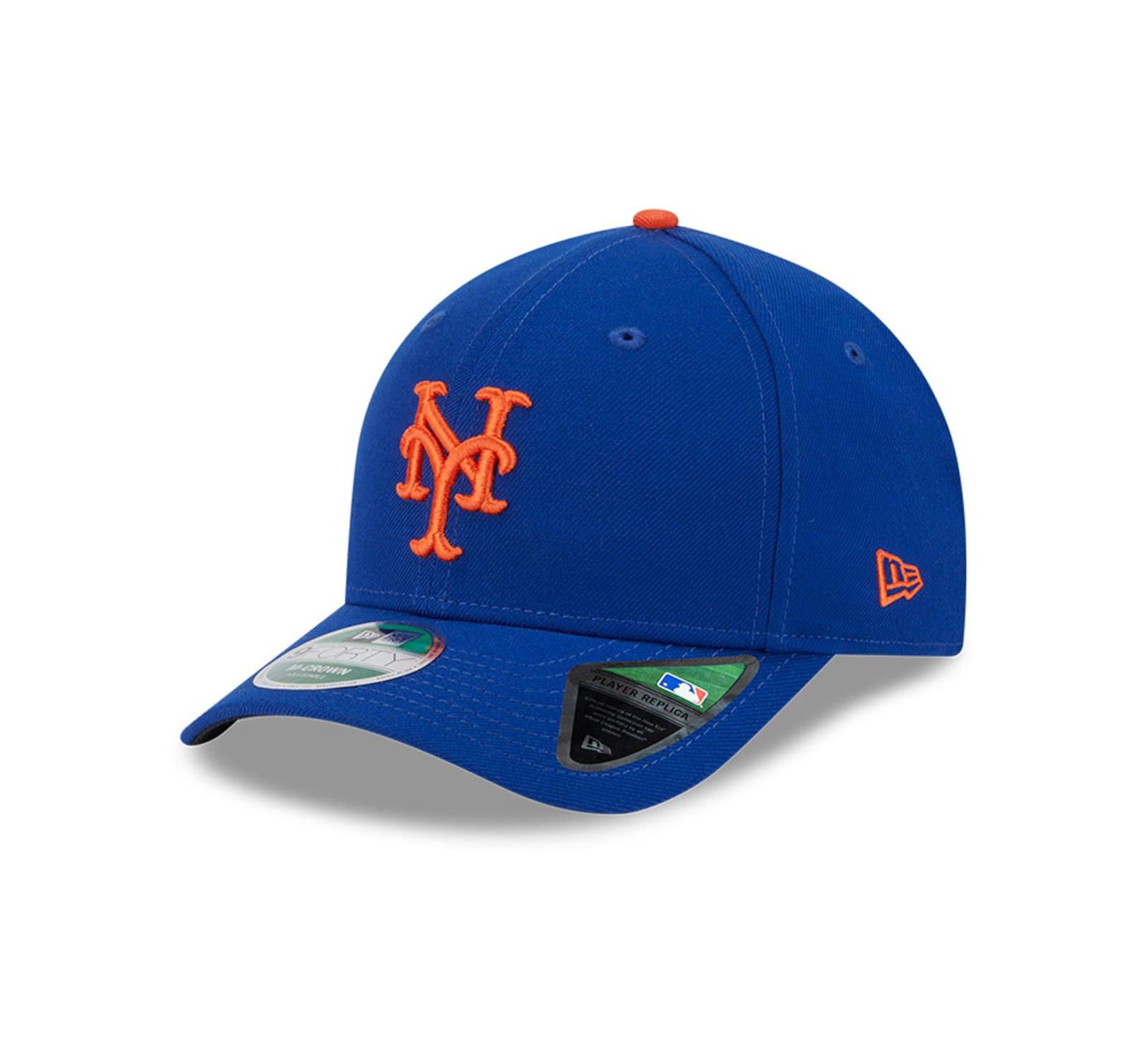 Мужская кепка New Era Royal New York Mets Player Replica 9Forty Adjustable