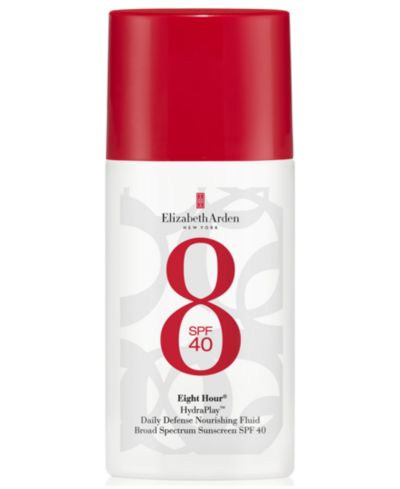 Увлажняющий флюид с широким спектром защиты Elizabeth Arden Eight Hour HydraPlay Daily Defense Sunscreen SPF 40, 1.7 oz.