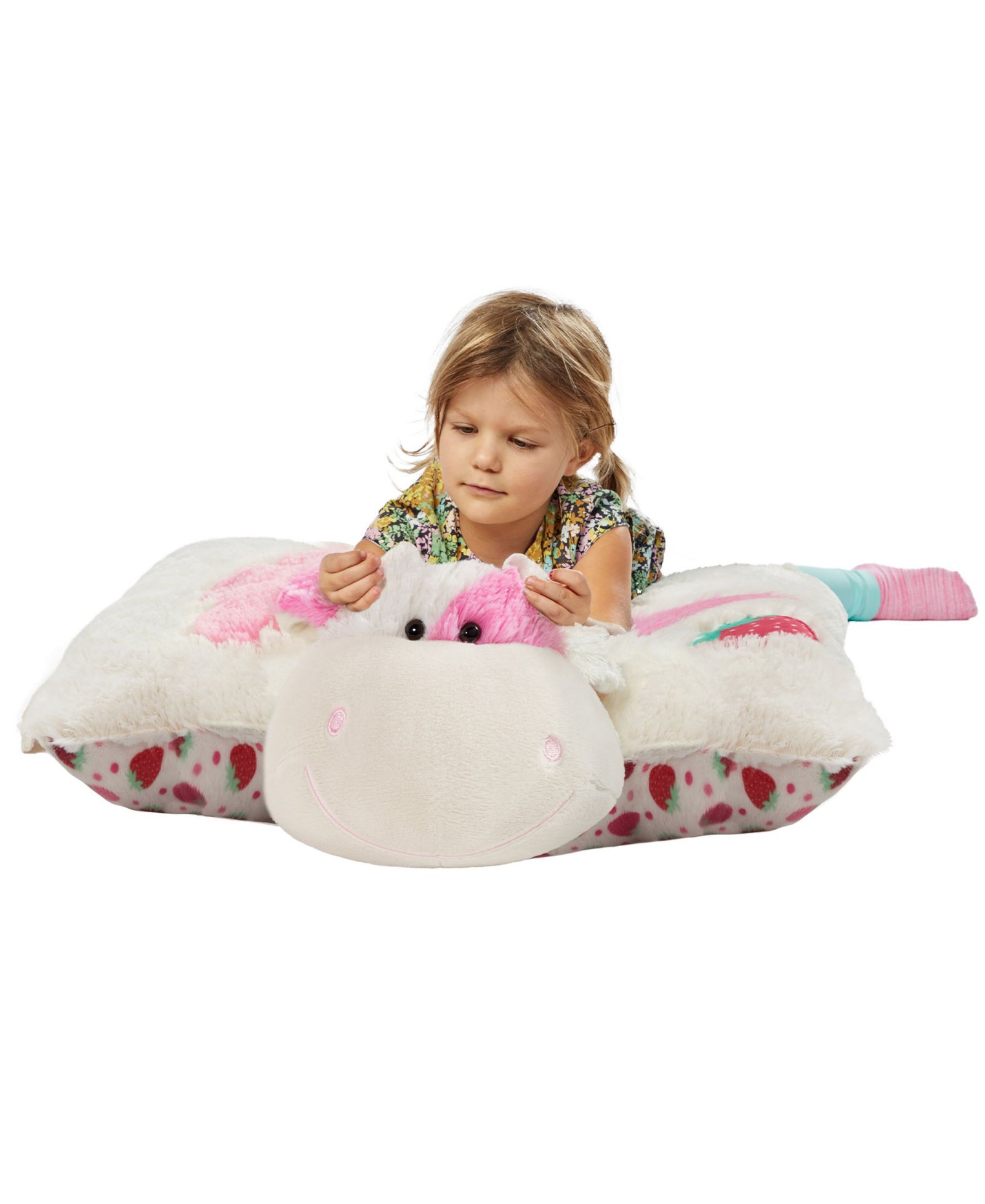 Pillow Pets Sweet Scented Jumbo Cow Plush Pillow Pet