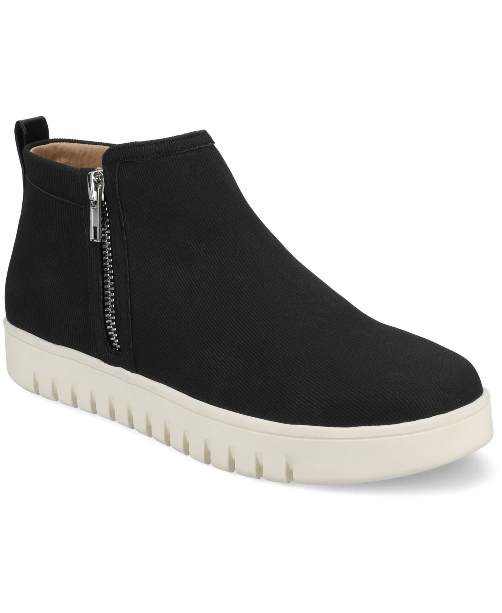 Journee Collection Women's Alita Platform Slip On Sneakers