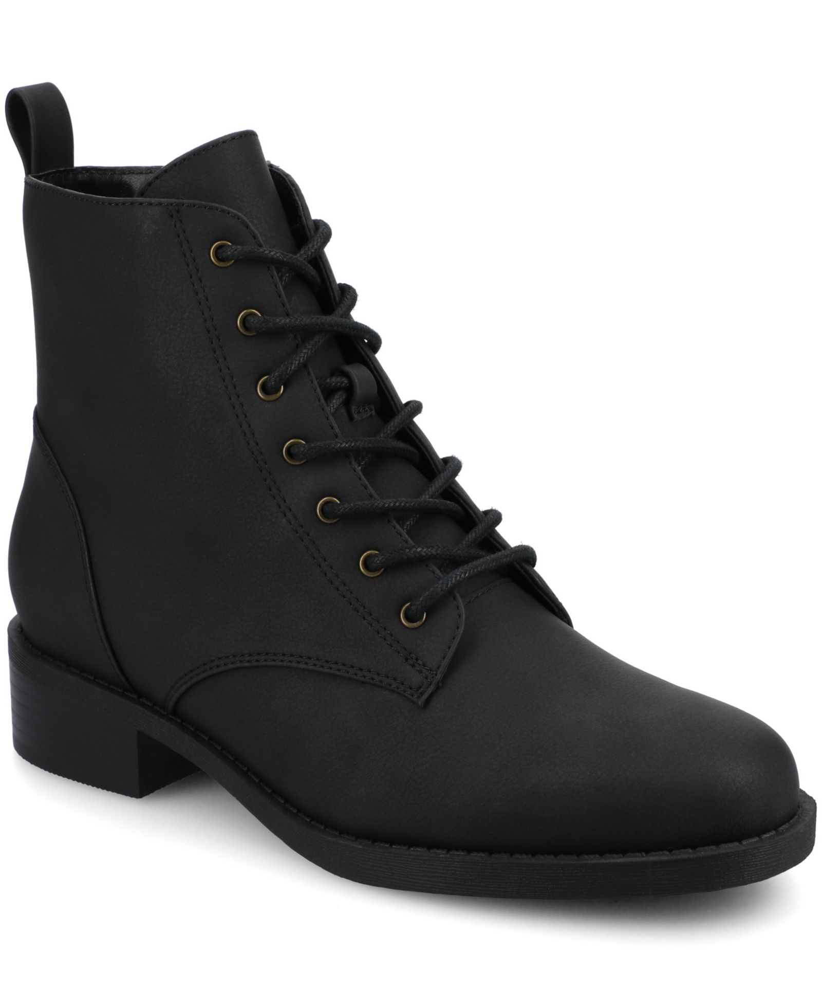 Journee Collection Women's Kodah Lace Up Ankle Booties
