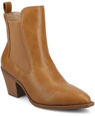 Journee Collection Женский Rosemary Western Chelsea Booties