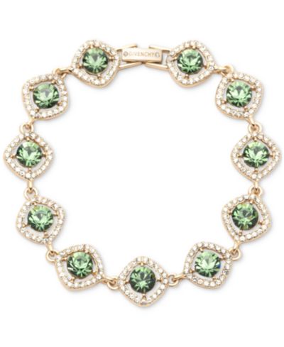 Браслет Givenchy Pavé & Round Crystal Halo Flex