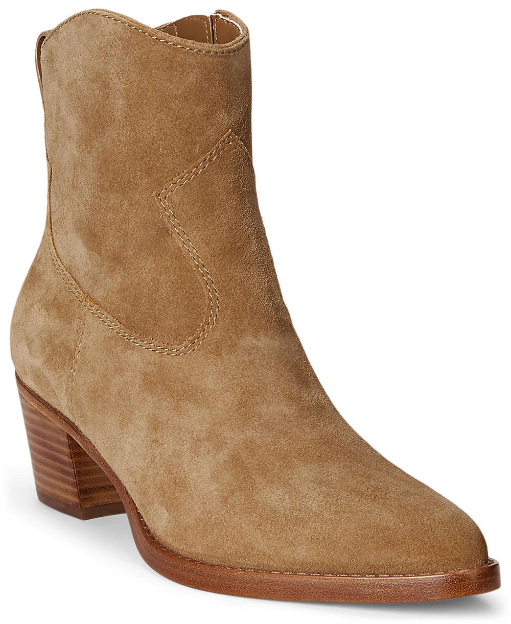 Lauren Ralph Lauren Women's Harpher Block Heel Booties